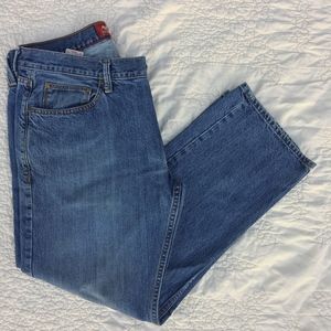 Mens Arizona Relaxed Straight Denim Jeans